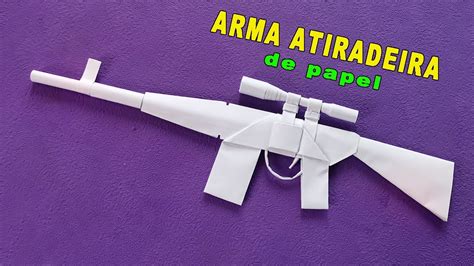 Origami Armas Como Fazer Arma De Papel Armas De Papel Faciles De