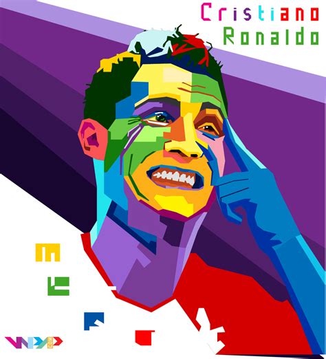 Cristiano Ronaldo In Wpap If You Want To See Perfect Footballer You