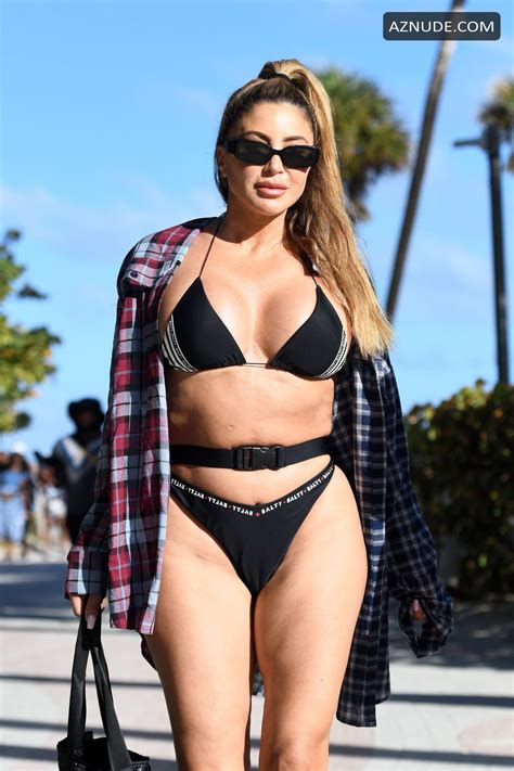 Larsa Pippen Sexy Shows Off Her Curves In A Black Bikini In Miami AZNude