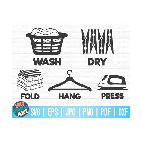 Laundry Signs Svg Laundry Room Svg Bathroom Svg Cut Fi Inspire Uplift