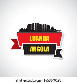 Luanda Skyline Angola Vector Illustration Stock Vector (Royalty Free ...