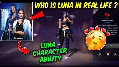 Luna Character Ability Free Fire Luna Character Real Life Kya Hai