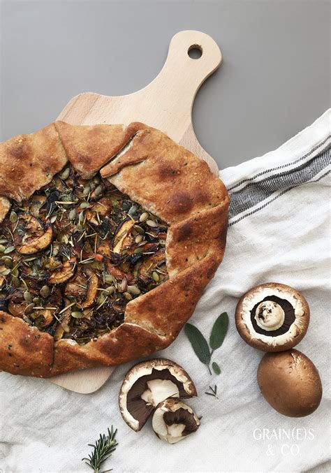 Wild Mushroom Galette — Grain E S And Co