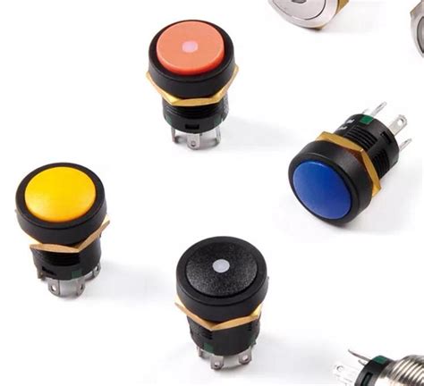 Mm Ip Waterproof Illumination Push Button Switch China Ip Push