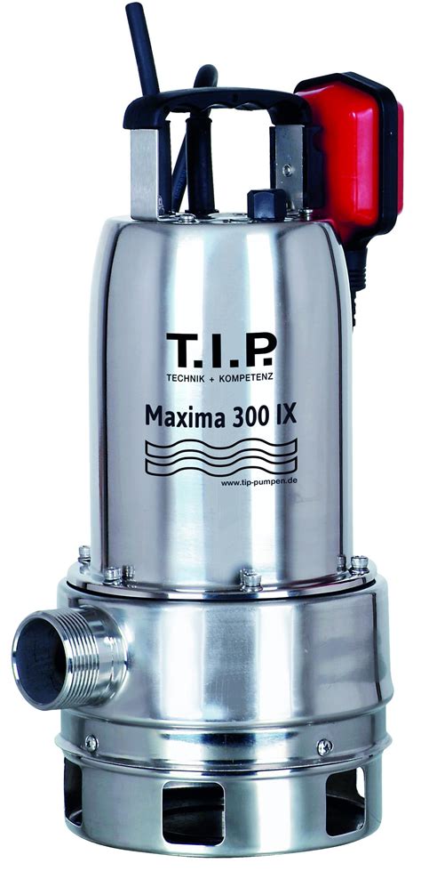 Buy T I P 30116 Maxima 300 IX Stainless Steel Submersible Sewage Pump