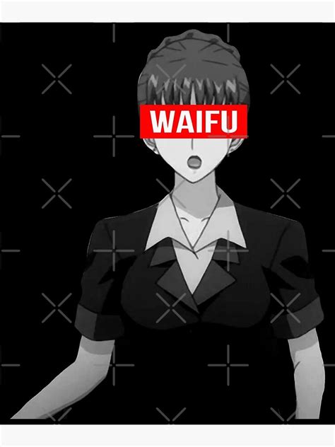 Waifu Risako Nagisa Hentai Anime Ästhetische Kunst Poster von UshaChristophe Redbubble