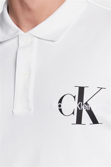 Calvin Klein Pamuklu Regular Fit D Meli J J Yaf Erkek Polo T