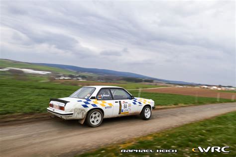 Strauch Dirk Kalbitzer Thomas Opel Ascona B Adac Msc Osterrallye