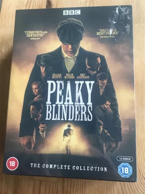 PEAKY BLINDERS THE Complete Collection DVD Cillian Murphy New Sealed