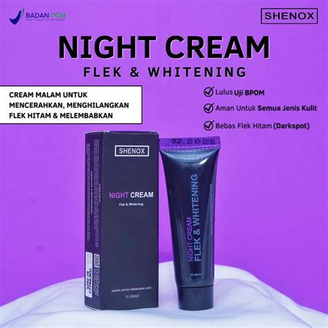 Jual SALEP CREAM NIGHT FLEK WHITENING Salep Cream Malam Alpha