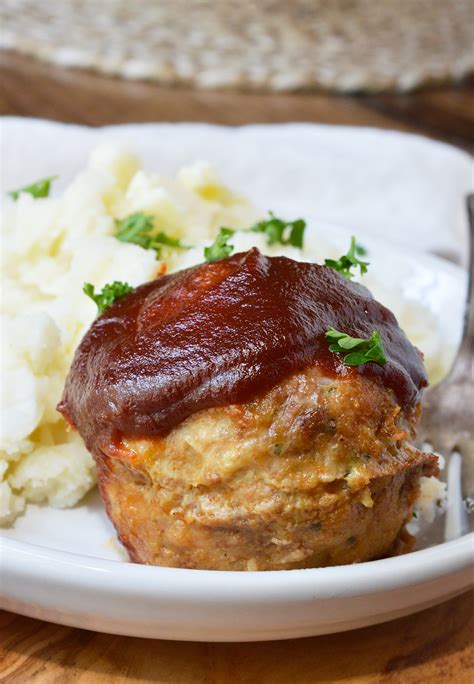 Glazed Meatloaf Muffins Wonkywonderful