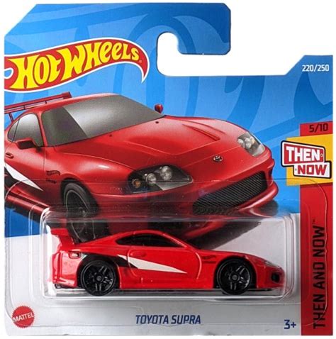 HOT WHEELS TOYOTA SUPRA THEN AND NOW USZK OP Cena Opinie Samochody I