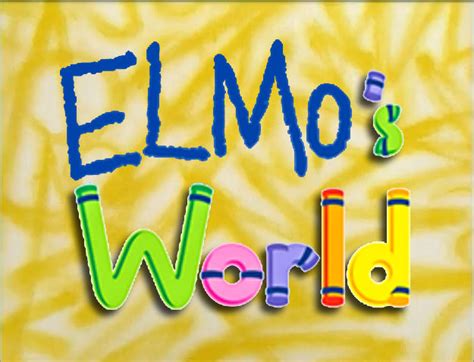 Elmo's World FAN-MADE Title by asherbuddy on DeviantArt