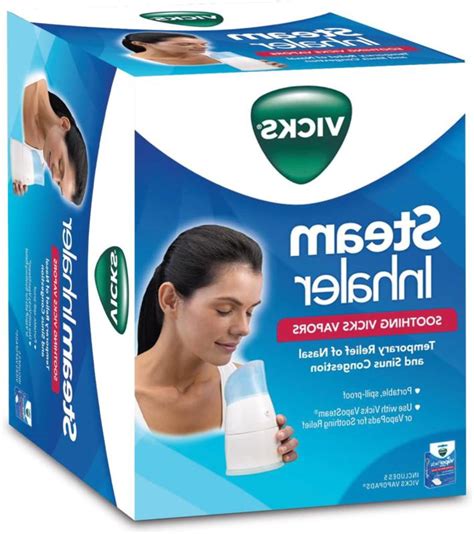 Steam Therapy Inhaler Sinus Relief Soothing Effect Flu