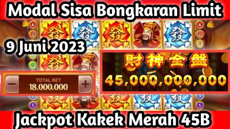 REKOR 2M LIMIT UP 45B JACKPOT KAMER ROOM JP FAFA HARI INI YouTube