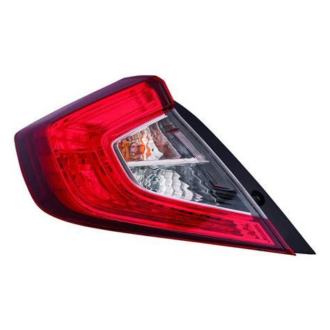 New Capa Certified Standard Replacement Driver Side Outer Tail Light