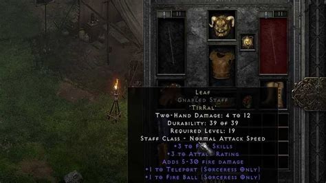 Diablo 2 Resurrected How To Make Leaf Rune And Staff Gamer Tweak