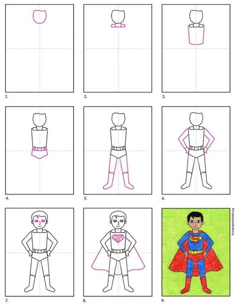 How To Draw Superman · Art Projects For Kids Superman Drawing Drawing