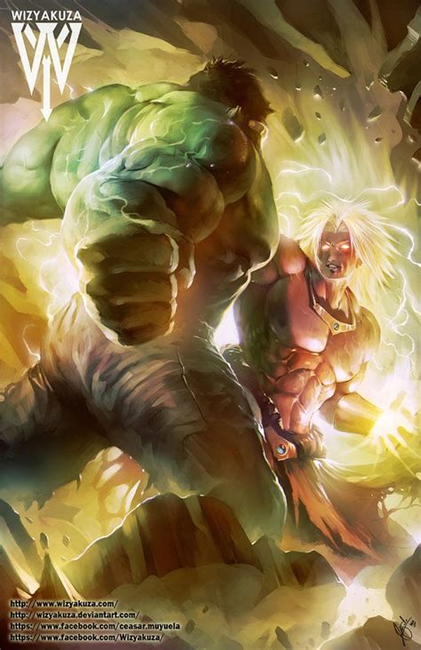 Super Saiyan Vs Hulk