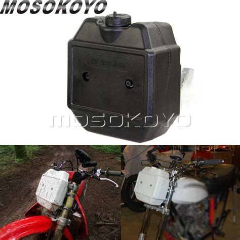 Motocross Auxiliary Fuel Tanks Gallon Dirt Bike Off Road Gas Oil