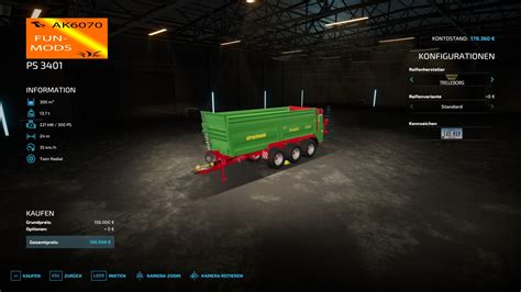 manure spreader   lime spreader fs kingmods