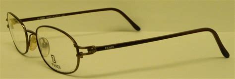 Vintage Authentic Fendi Eyeglasses Frames Eyewear 1970 S Made In Italy Ebay