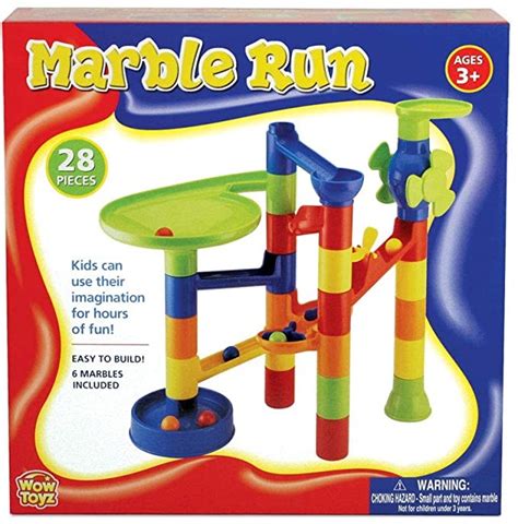 Marble Run Playset 28 Piece Teton Toys
