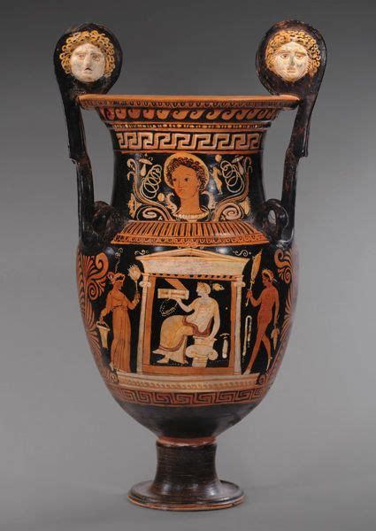 Krater Apulian Red Figure Volute From The Worshop Of The Baltimore