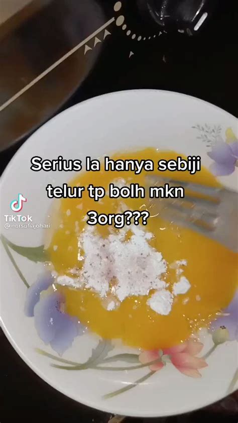 Tiktok Berguna On Twitter Tips Masak Telur Dadar Guna Sebiji Telur