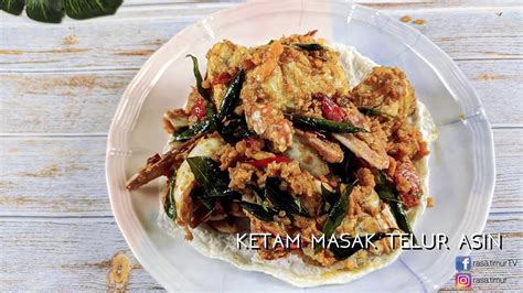 Ketam Masak Telur Asin Salted Egg Crab Youtube