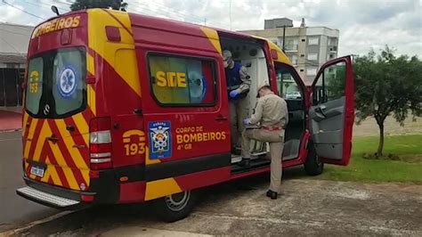 Motociclista Fica Ferido Ao Sofrer Queda No Bairro Universit Rio