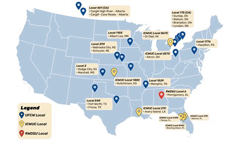 Cargill Locations Map Daryn Goldarina