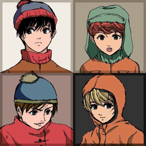 South Park Art Southpark Stankyleerickenny By Saibanran On Deviantart Main Characters