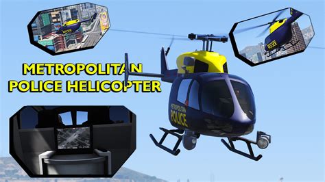 Metropolitan Police UK Helicopter [4K] - GTA5-Mods.com