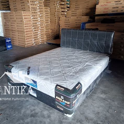 Jual Springbed Boxy BIGLAND Deluxe Shopee Indonesia