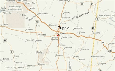 Guía Urbano De Tupelo