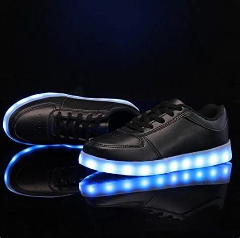 Черные светящиеся кроссовки с LED подсветкой купить по цене 1 990 руб ...