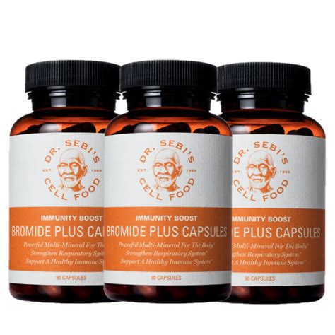 Bromide Plus Capsules (3-Month Supply) – Dr. Sebi's Cell Food