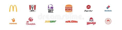 Mcdonalds Kfc Taco Bell Burger King Pizza Hut Dominos Popeyes