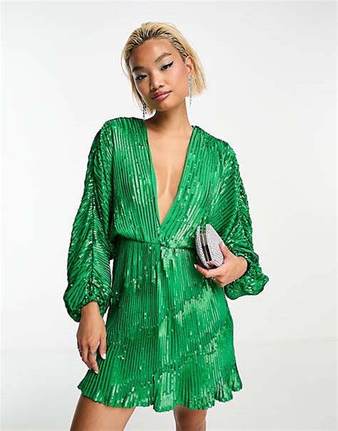 Asos Edition Beaded Fringe And Sequin Mini Dress With 45 Off