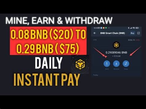 Bnb Mining How I Mine Earn Withdraw Bnb To Bnb