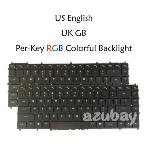 Laptop Keyboard For Dell Alienware X17 R1 X17 R2 Y2022 2023 Per Key