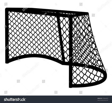 Hockey Goal. Stock Photo 75964423 : Shutterstock