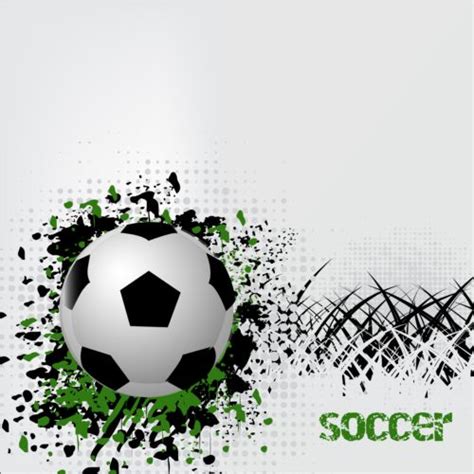 Abstract soccer background design vector 06 free download