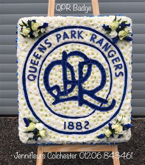 QPR Badge in Flowers – buy online or call 01206 843461