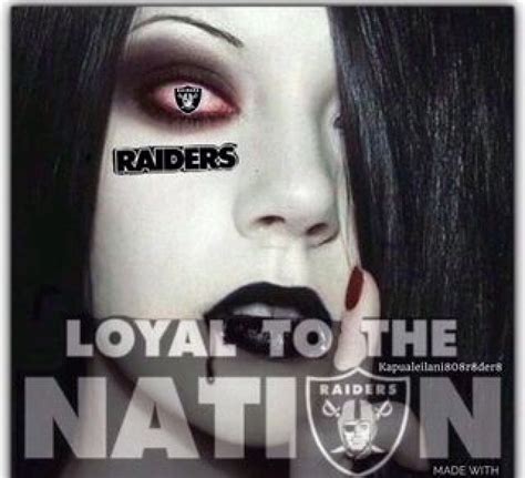 Raider Nation Oakland Raiders Rider Halloween Face Makeup Best