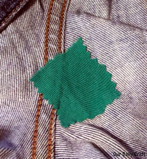 An Easy Way To Mend A Small Hole In Clothing Our Daily Craft