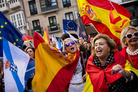 Las Manifestaciones Contra La Amnistía En España En Imágenes Fotos