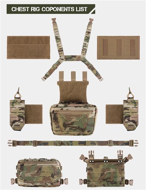 Chest Rig-Tactical Chest Rig - Camo