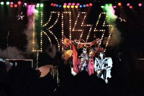 Kiss London England September Unmasked World Tour Kiss